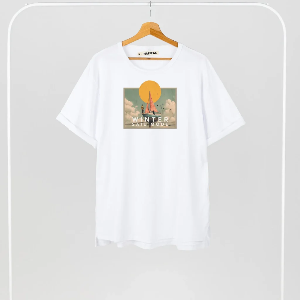 Unisex T-shirt “Winter sail mode” T-shirts  - 4