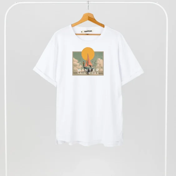 Unisex T-shirt “Winter sail mode” T-shirts  - 4