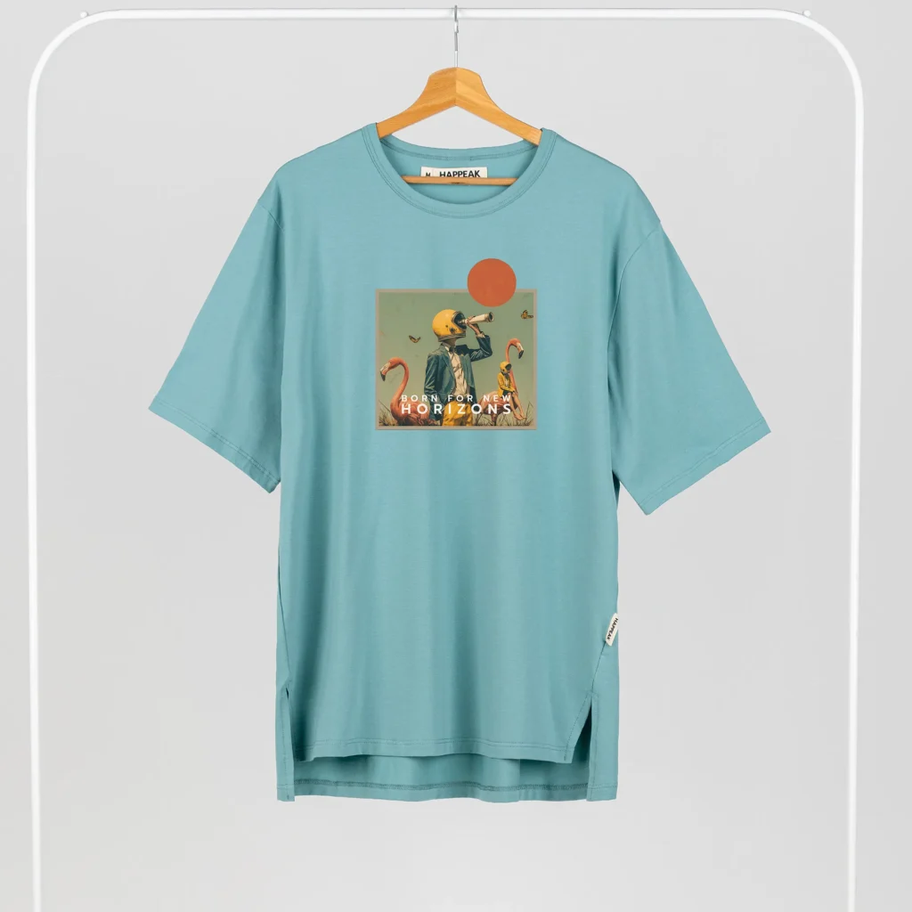 Unisex T-shirt “Born for new horizons” T-shirts  - 4