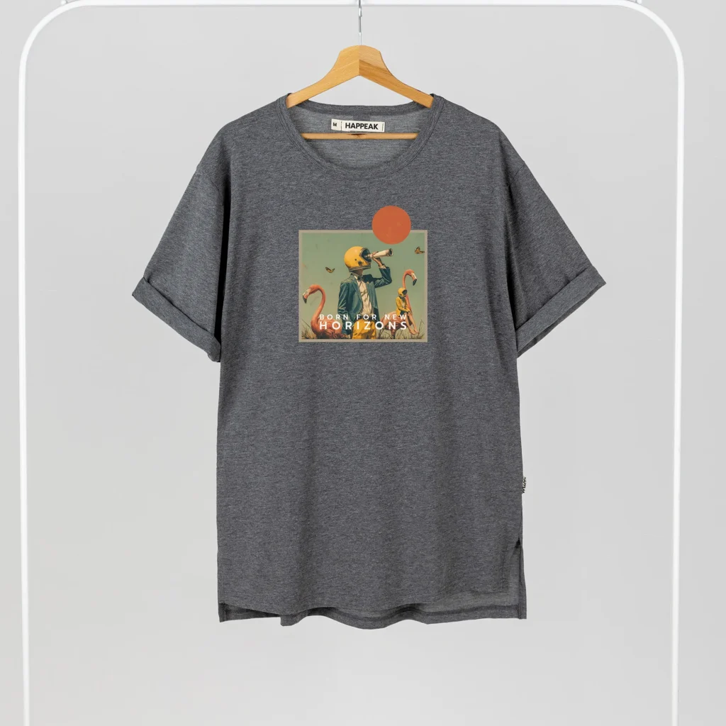 Unisex T-shirt “Born for new horizons” T-shirts  - 3