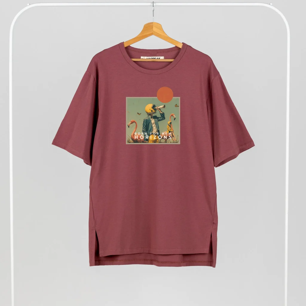 Unisex T-shirt “Born for new horizons” T-shirts  - 2