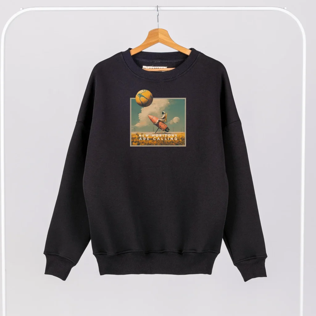 Unisex Sweatshirt “New horizons are calling” Sweatshirts  - 1