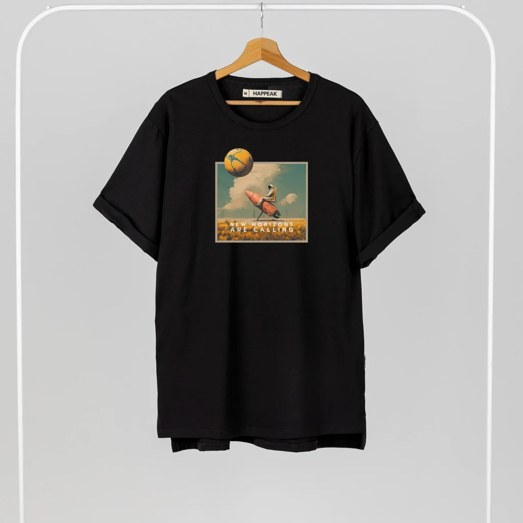 Unisex T-shirt “New horizons are calling” T-shirts  - 5