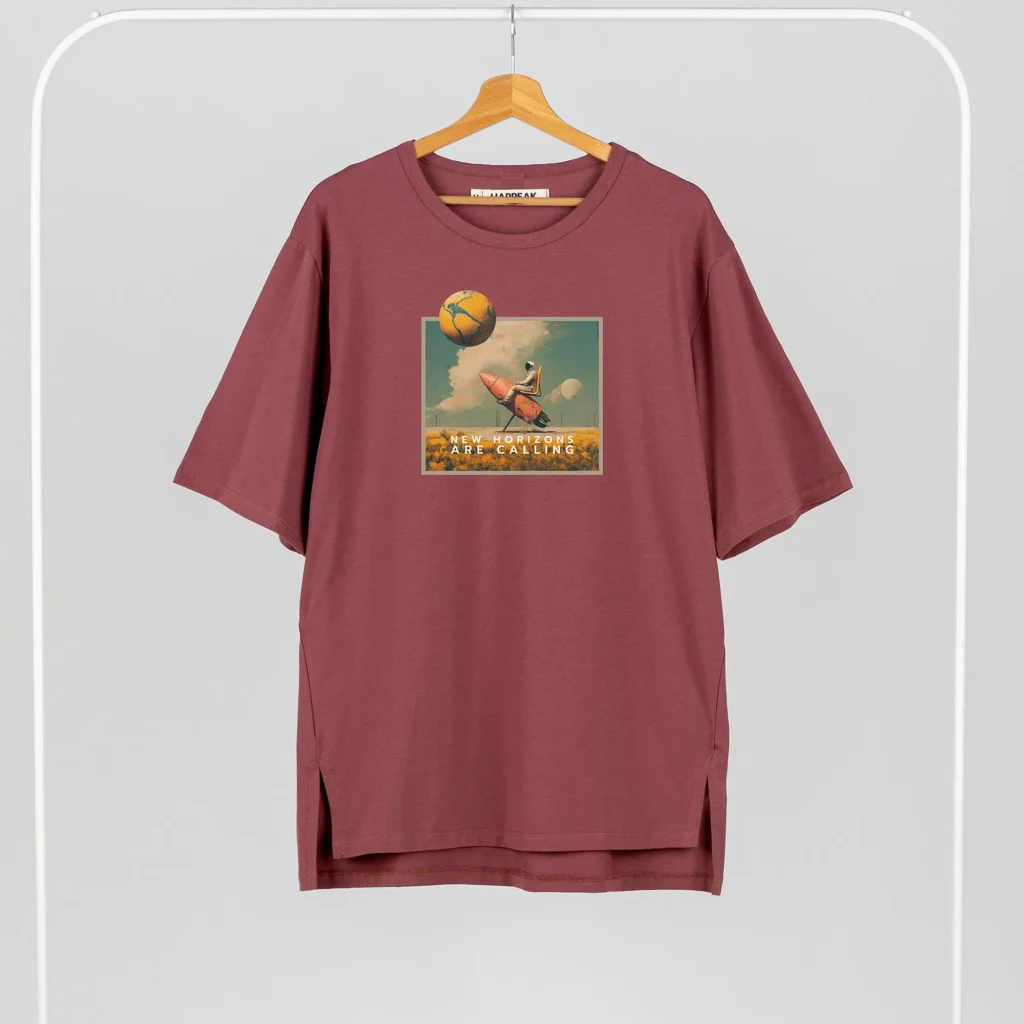 Unisex T-shirt “New horizons are calling” T-shirts  - 3