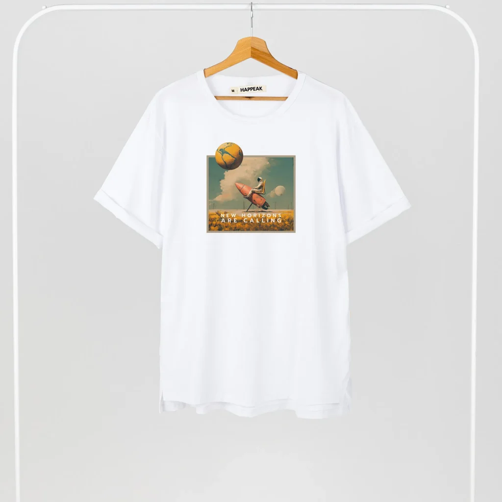 Unisex T-shirt “New horizons are calling” T-shirts  - 4