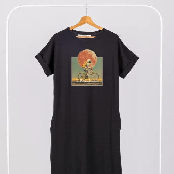 Long dress “First step most important” Dresses  - 2