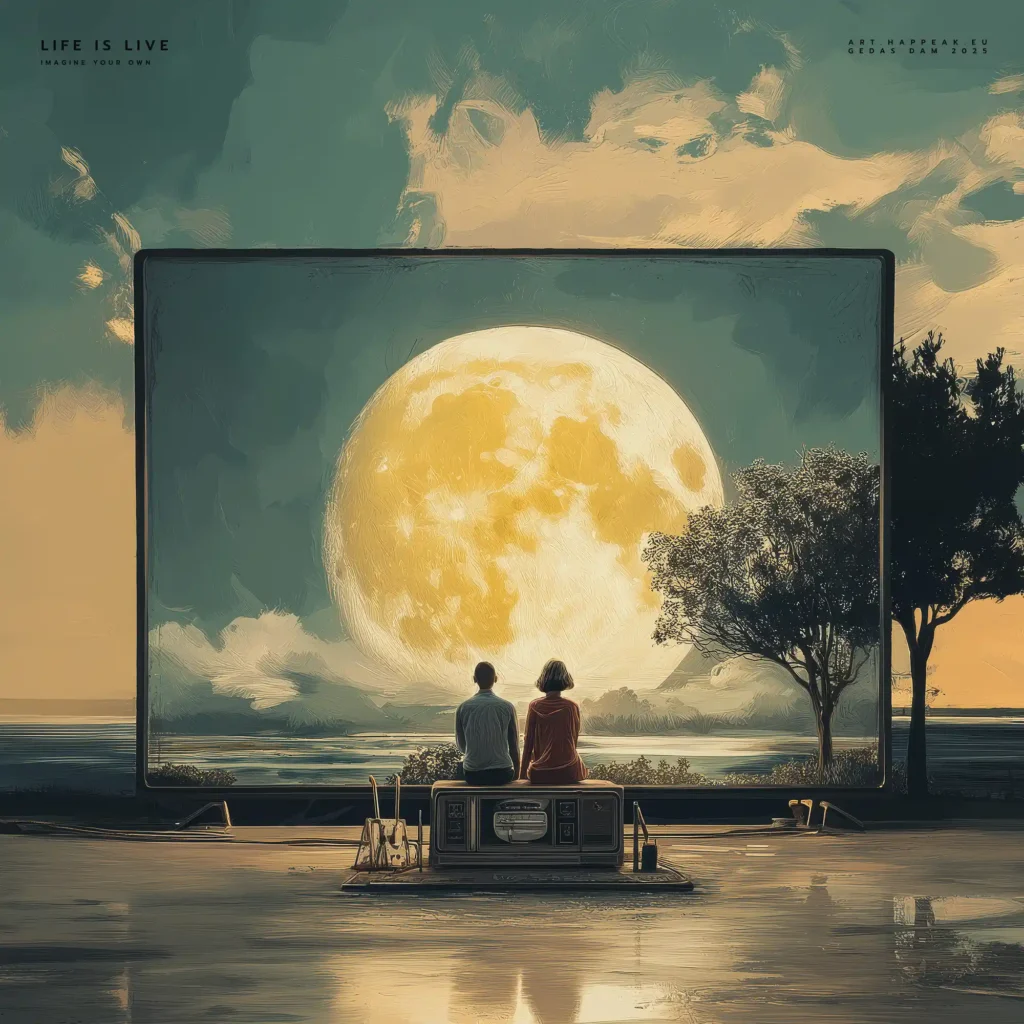 Canvas “Life is live” Canvas  - 6