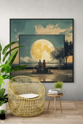 Canvas Life Is Live Paveikslas ant drobės Life Is Live - vienintelė diena, kai realiai gyveni - yra šiandien.