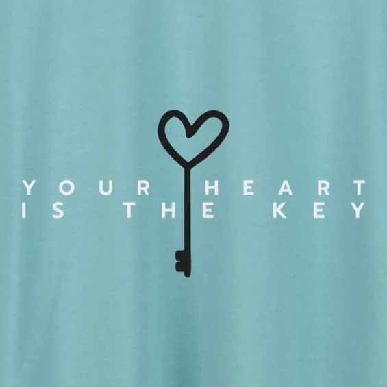 Unisex T-shirt “Heart is the key” T-shirts - 4 Unisex T-shirt “Heart is the key” T-shirts - 4