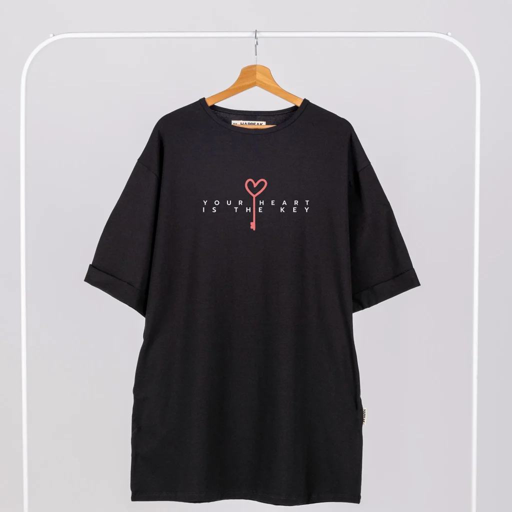 Short dress “Heart is the key” Dresses  - 1