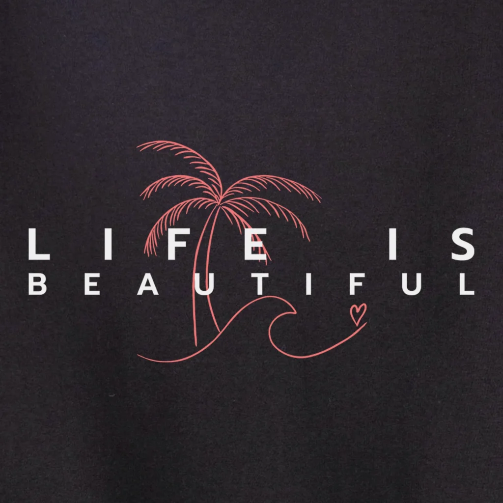 Unisex T-shirt “Life is beautiful” T-shirts  - 8