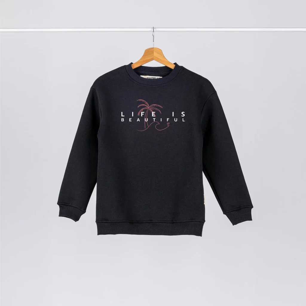 Kids Sweatshirt “Life is beautiful” Clothing  - 1