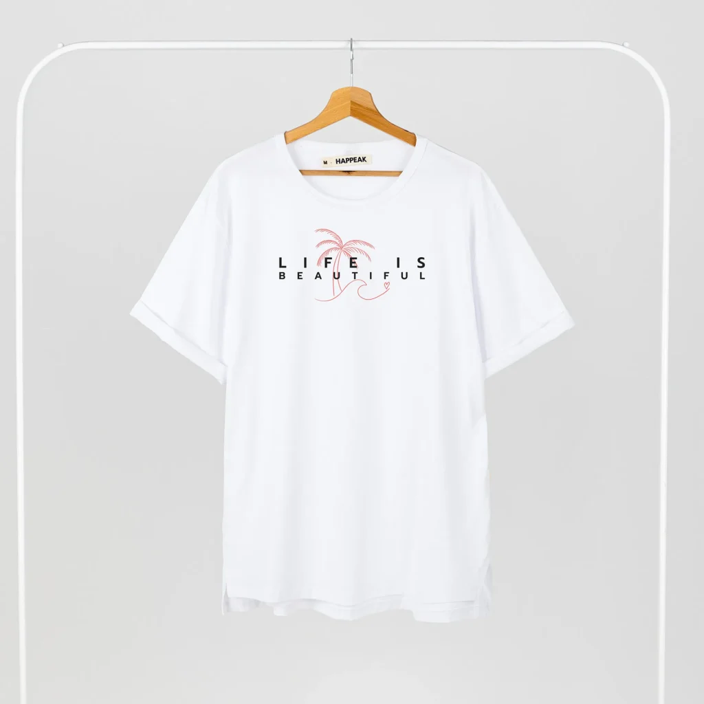 Unisex T-shirt “Life is beautiful” T-shirts  - 3