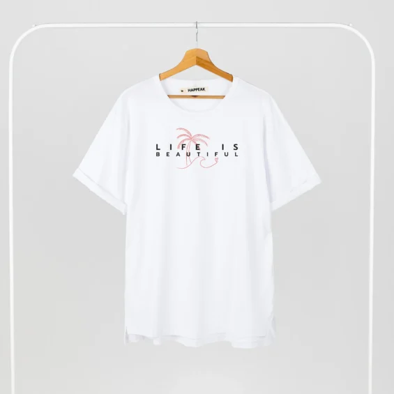 Unisex T-shirt “Life is beautiful” T-shirts  - 3