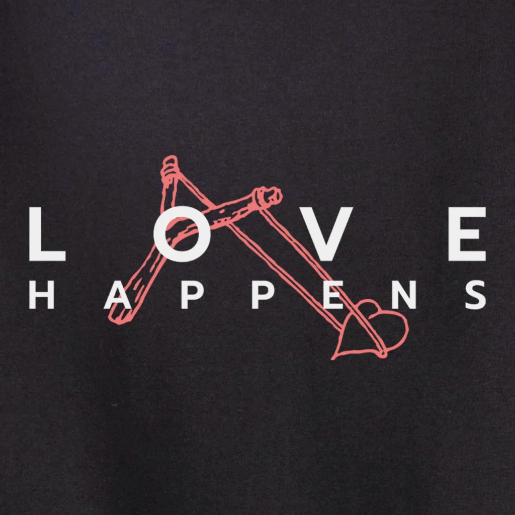 Unisex T-shirt “Love happens” T-shirts  - 2