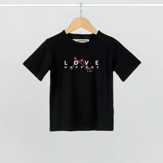Kids T-shirt “Love happens” Clothing  - 4