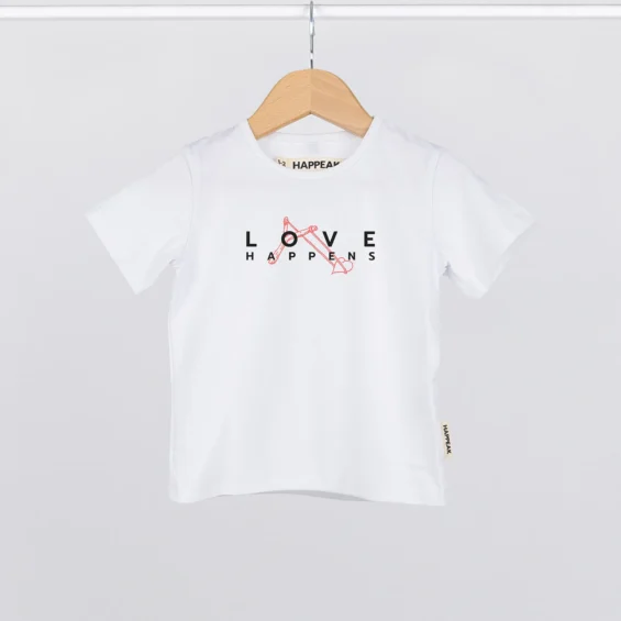 Kids T-shirt “Love happens” Clothing  - 2