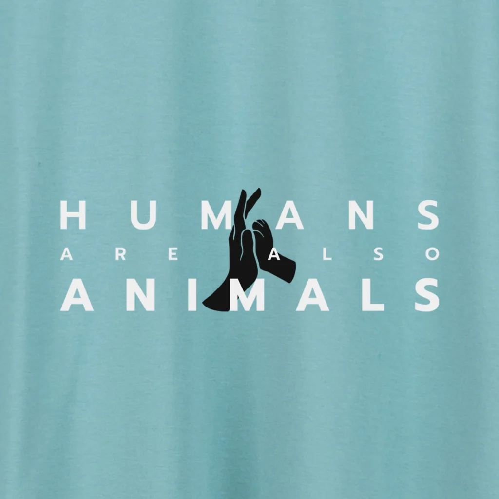 Unisex T-shirt “Humans are also animals” T-shirts  - 6