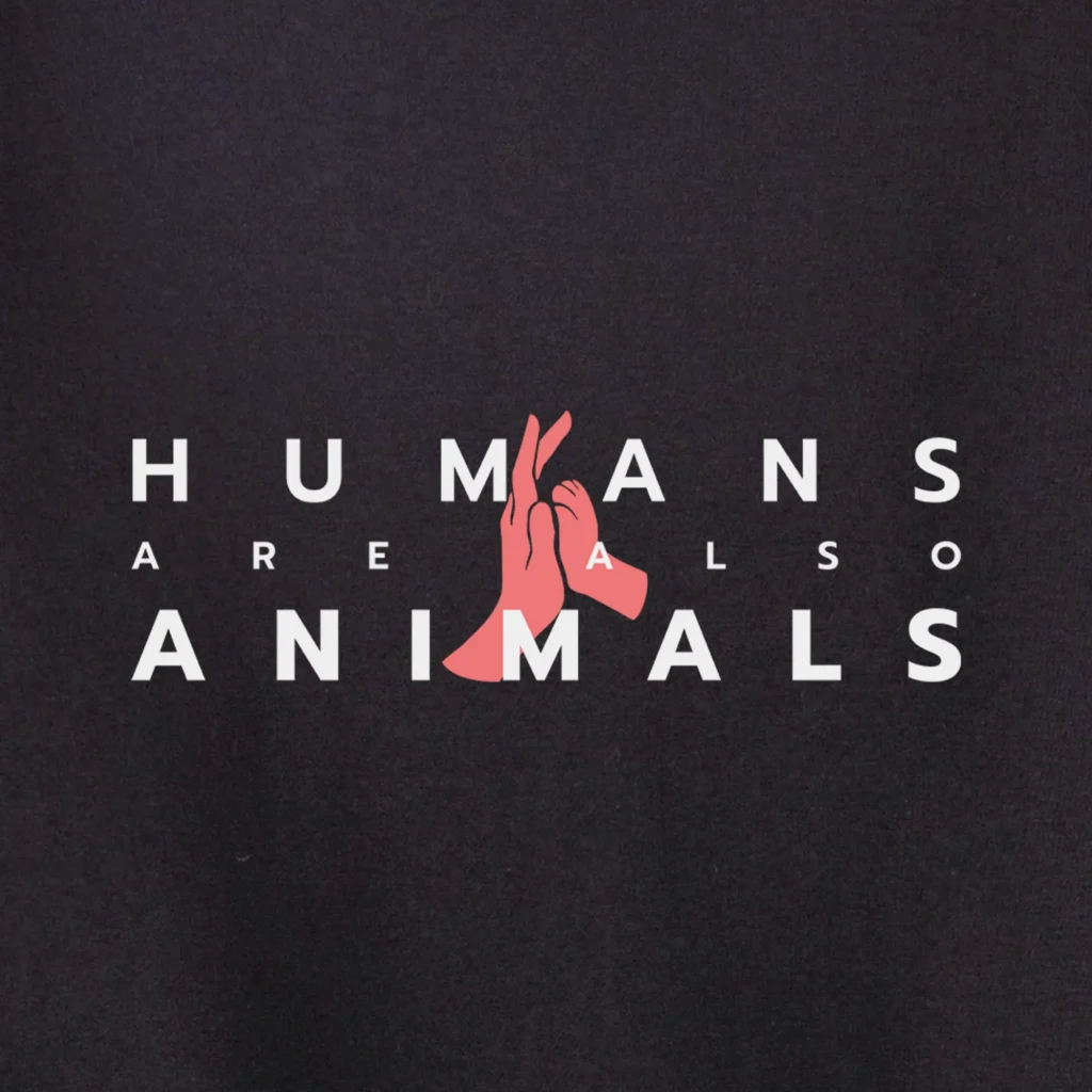 Unisex T-shirt “Humans are also animals” T-shirts  - 2