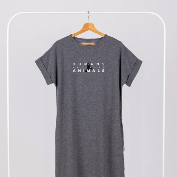 Long dress “Humans are also animals” Dresses  - 5