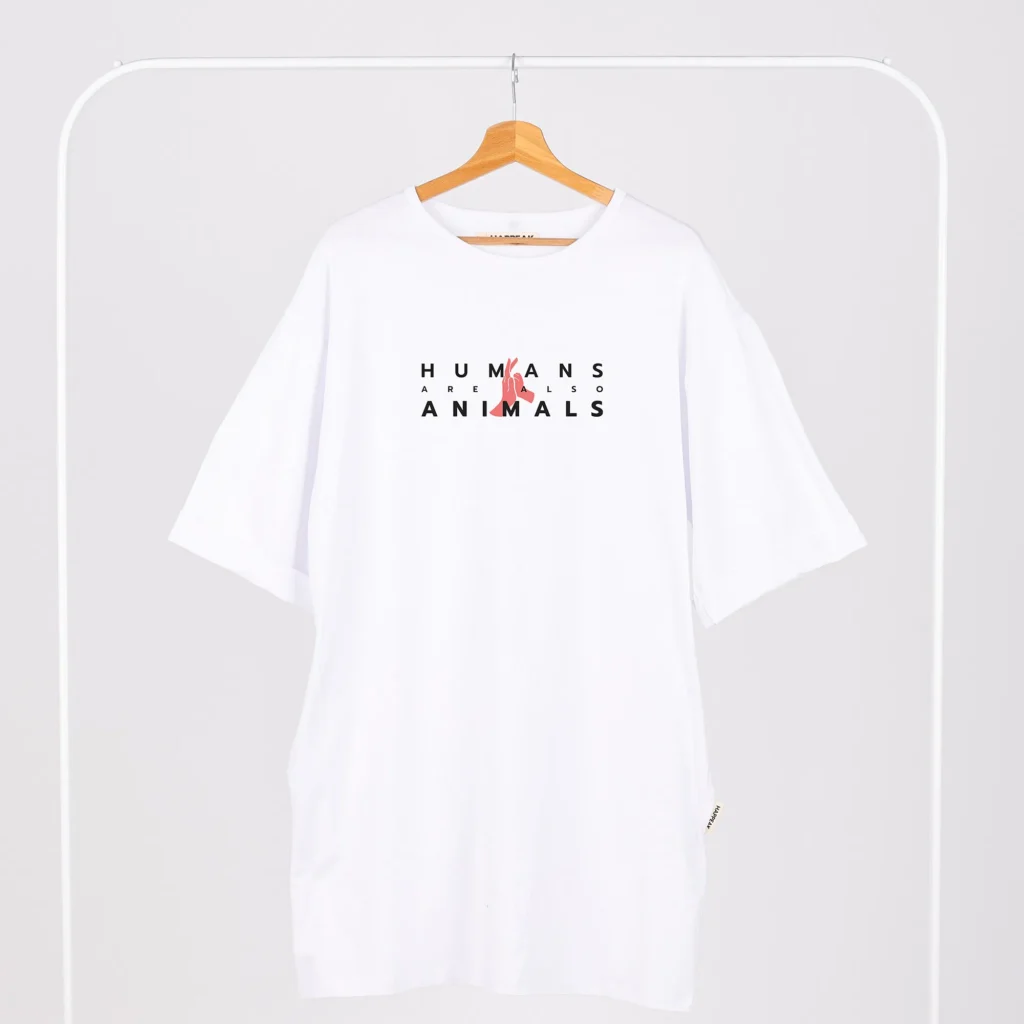 Short dress “Humans are also animals” Dresses  - 3