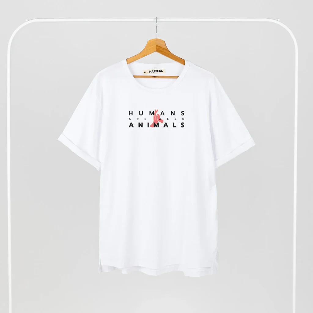 Unisex T-shirt “Humans are also animals” T-shirts  - 3