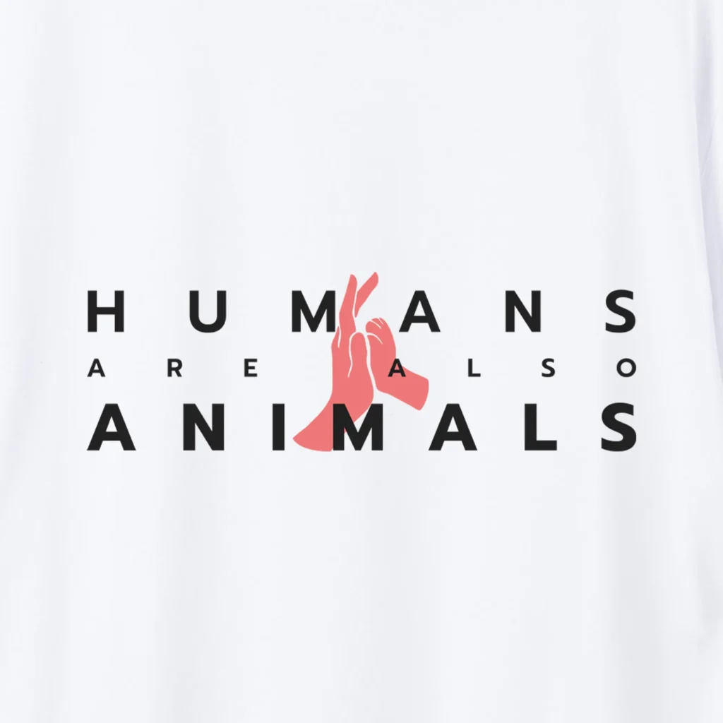 Unisex T-shirt “Humans are also animals” T-shirts  - 4