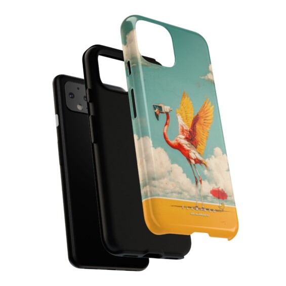 Phone Case – Flamingo Art  - 3