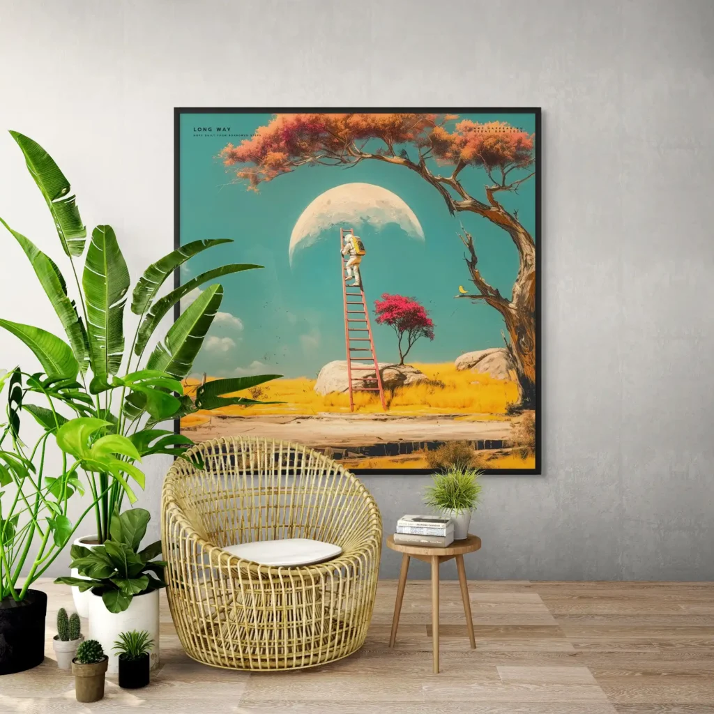 Canvas “Long way” Canvas  - 1