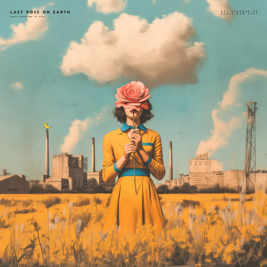 Canvas “Last rose on earth” Canvas  - 6