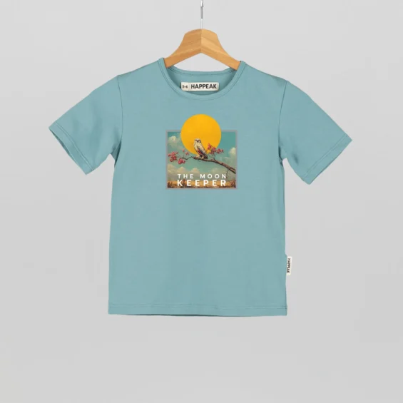 Kids T-shirt “The moon keeper” Clothing  - 4