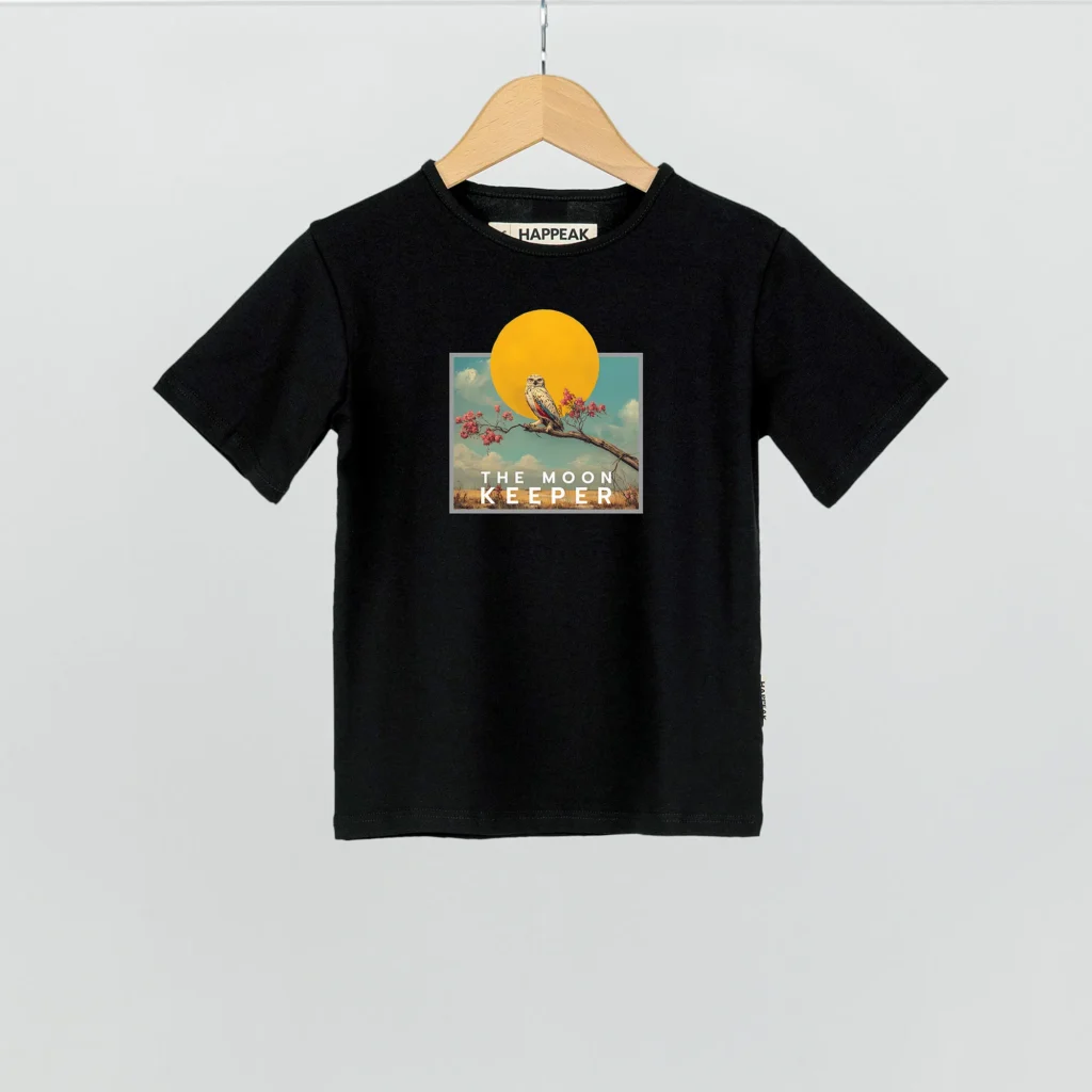 Kids T-shirt “The moon keeper” Clothing  - 5