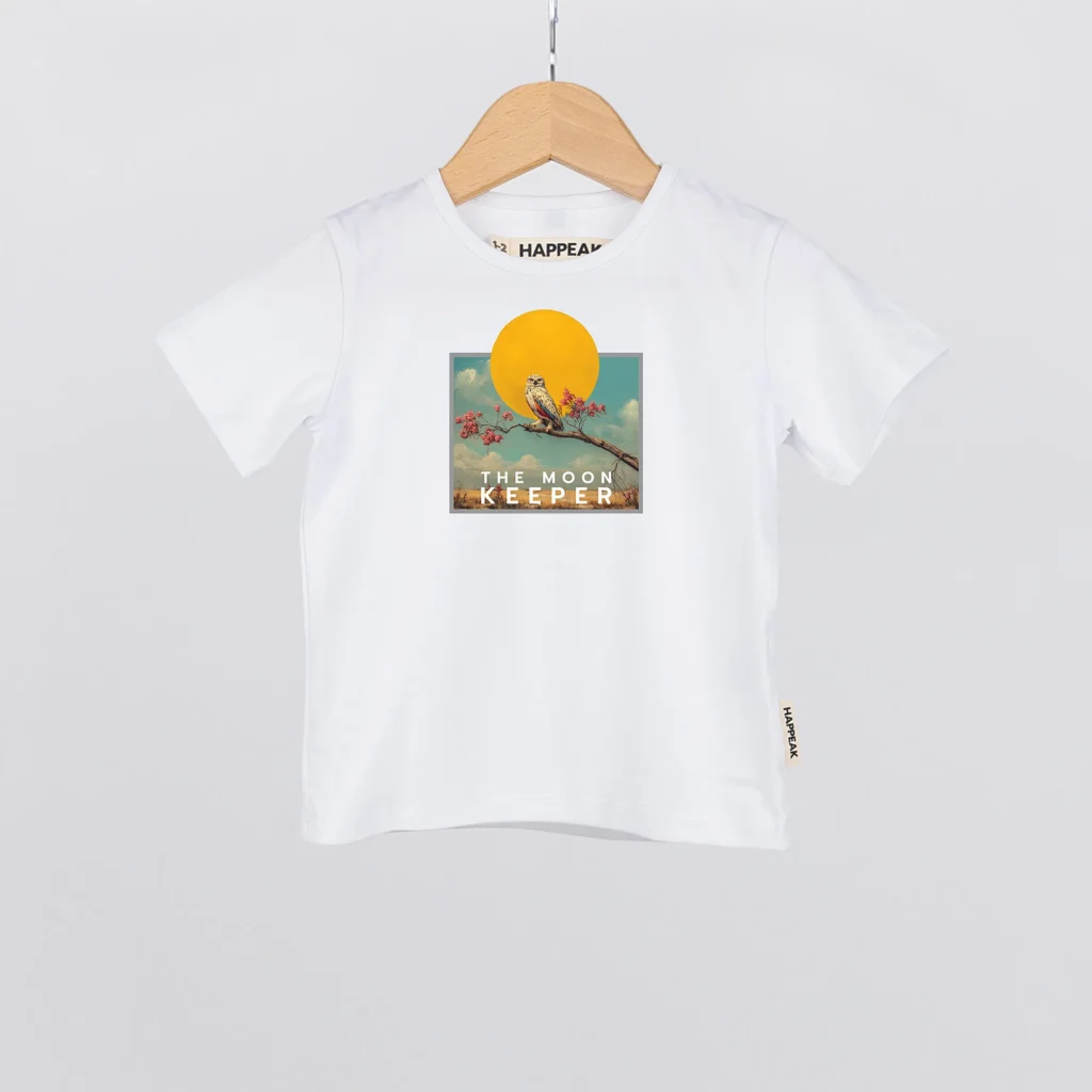 Kids T-shirt “The moon keeper” Clothing  - 1