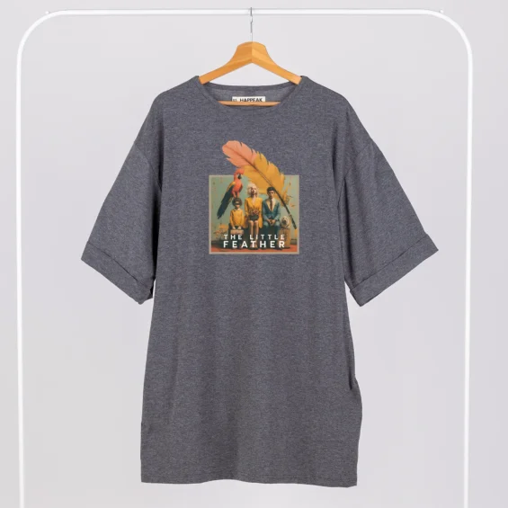 Short dress “The little feather” Dresses  - 3