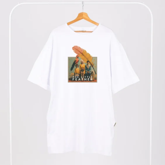 Short dress “The little feather” Dresses  - 2