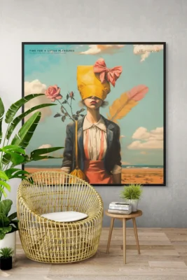 Canvas Time for a Little Pleasures Paveikslas ant drobes