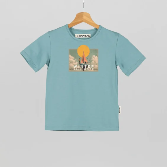 Kids T-shirt “Winter sail mode” Clothing  - 2
