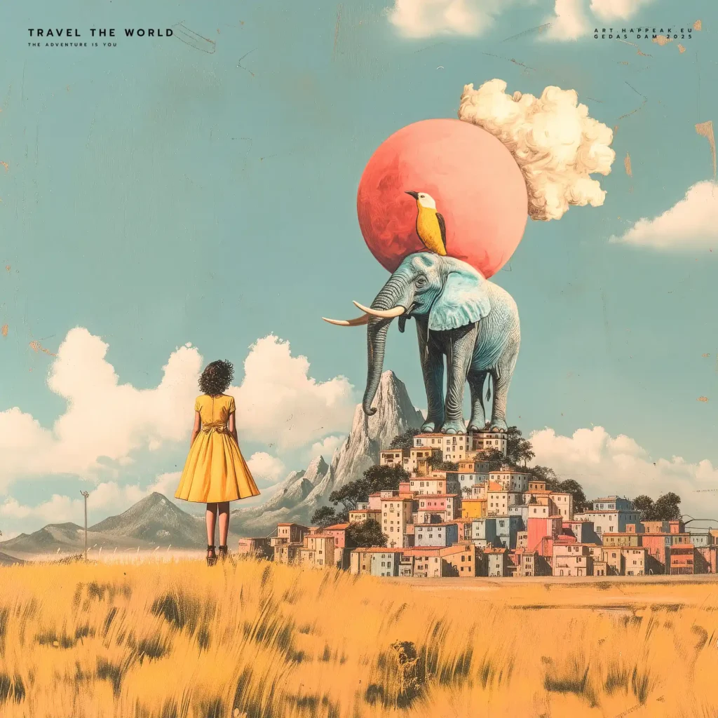 Canvas “Travel the world” Canvas  - 6