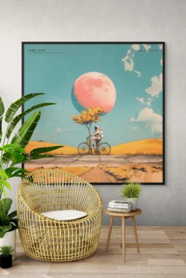 Canvas First Step paveikslas ant drobes