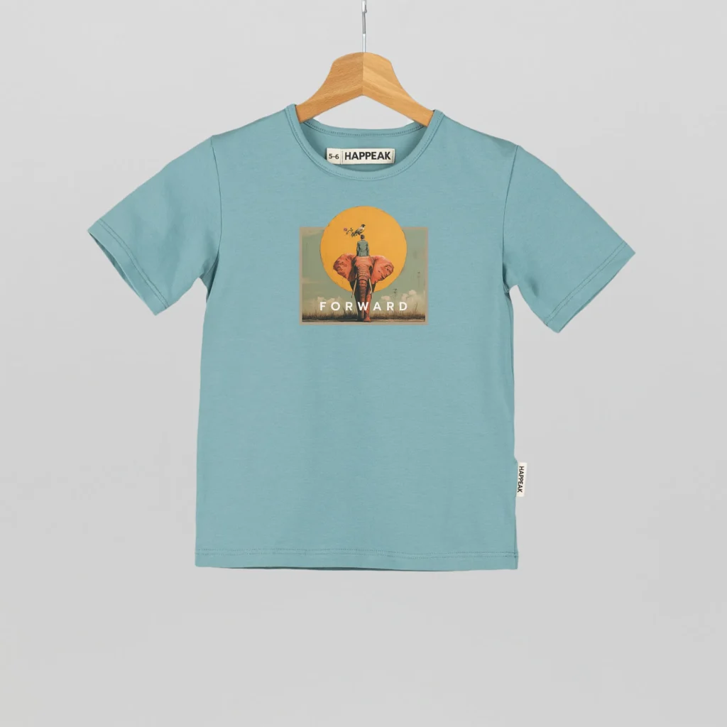 Kids T-shirt “Time to move forward” Clothing  - 4