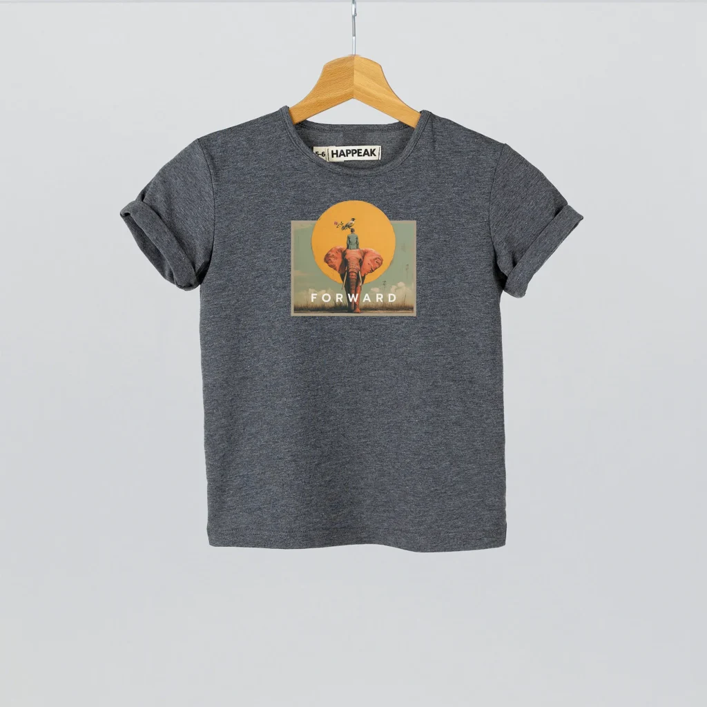 Kids T-shirt “Time to move forward” Clothing  - 5