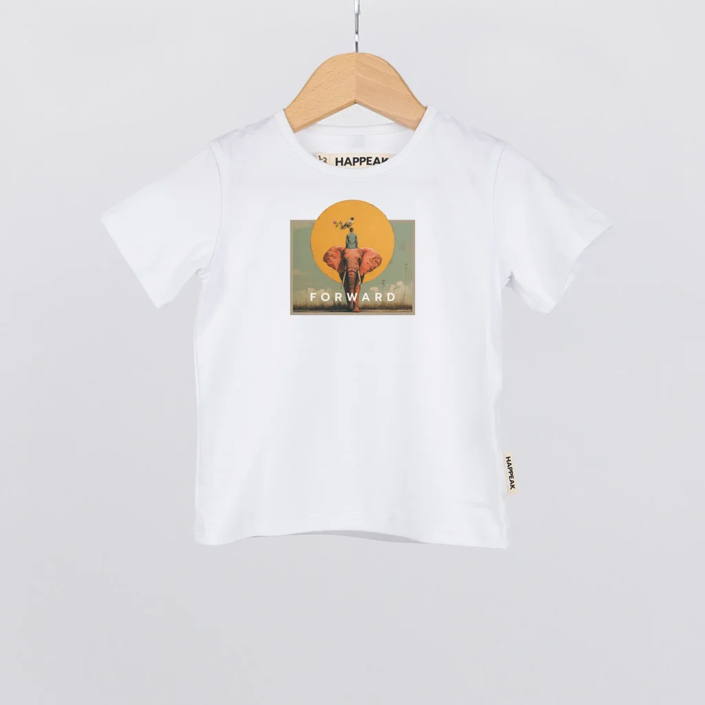 Kids T-shirt “Time to move forward” Clothing  - 2