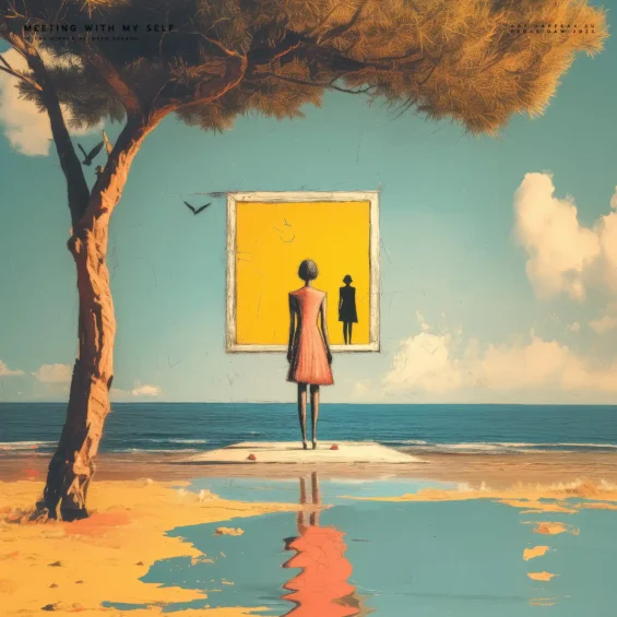 Canvas “Meeting with my self” Canvas  - 6