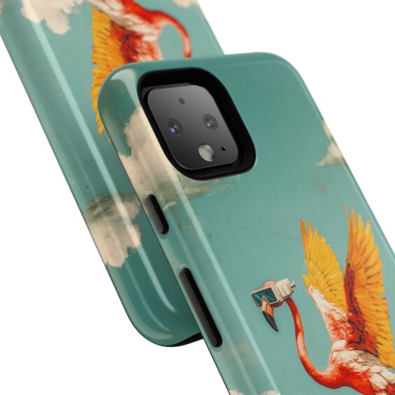 Phone Case – Flamingo Art  - 2