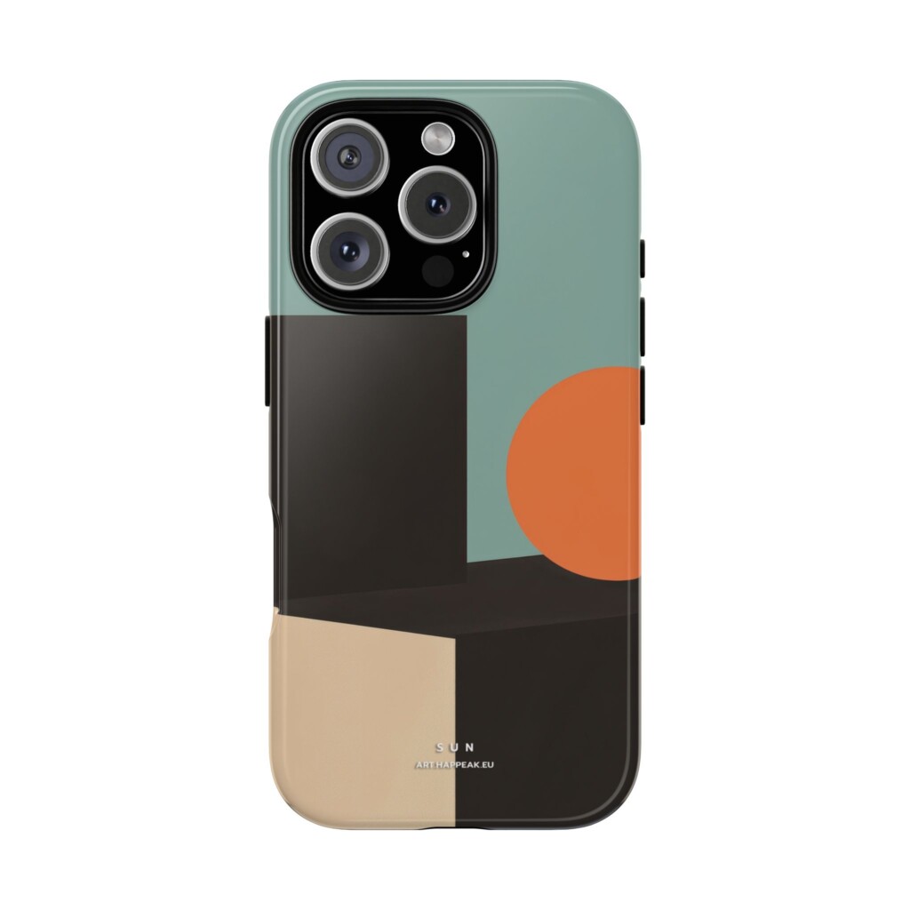 Phone Case – Sun on shelf Abstract  - 1