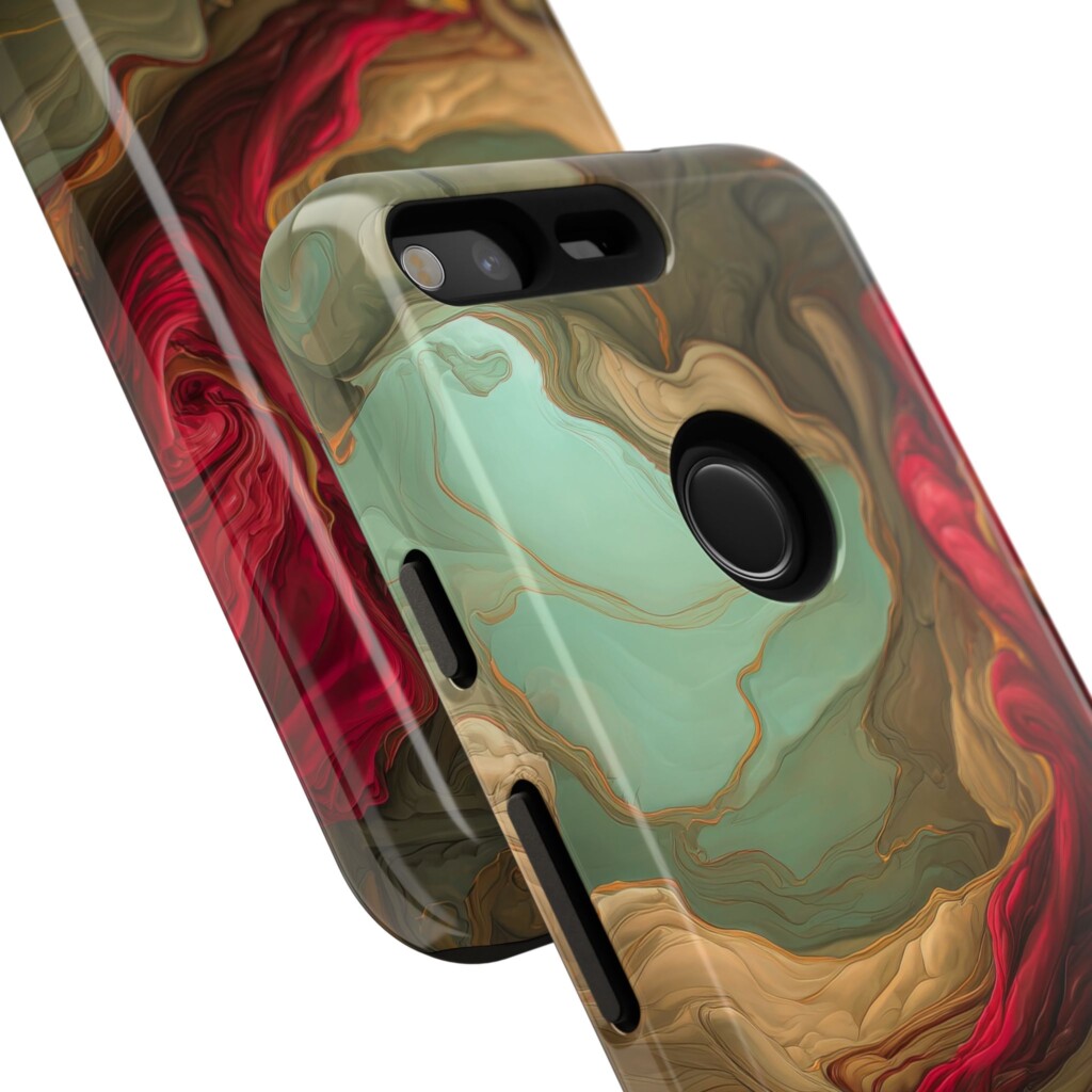 Phone Case – Gold Abstract  - 2