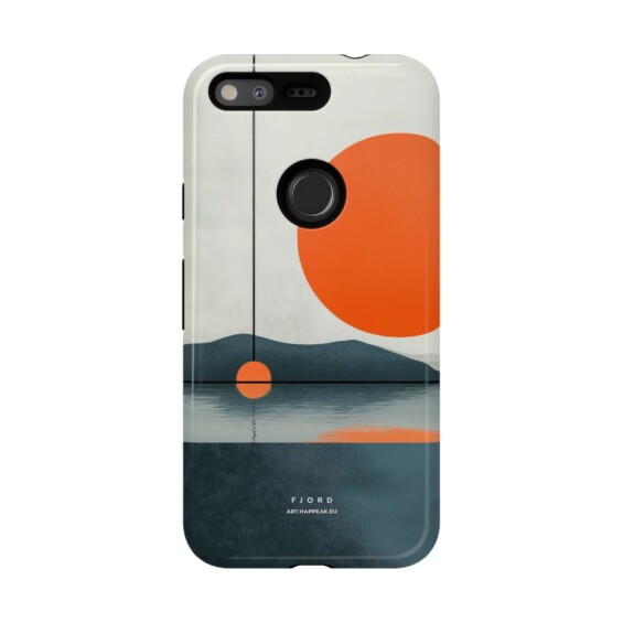 Phone Case – Fjord sunset Abstract  - 2