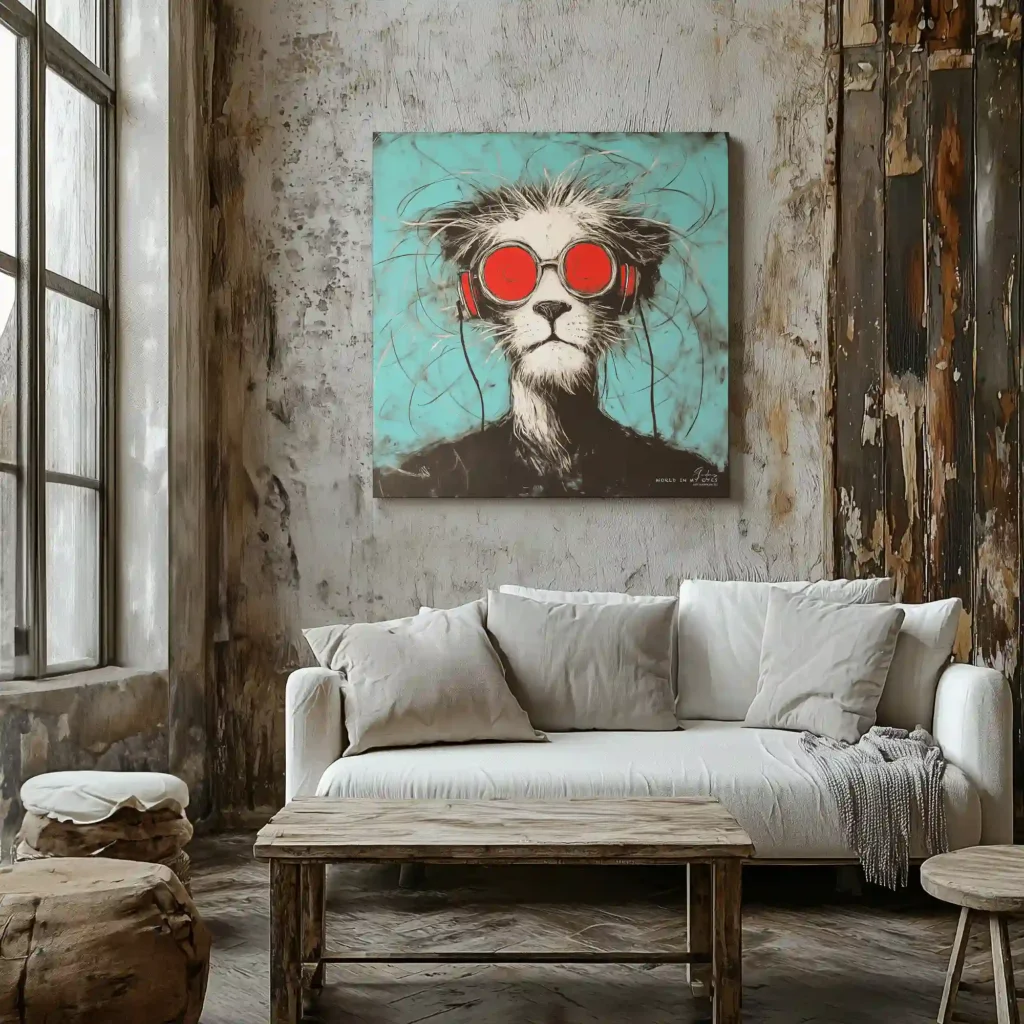 Canvas “World in my eyes” Canvas  - 1
