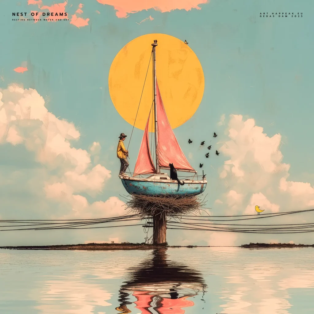 Canvas “Nest of dreams” Canvas  - 6