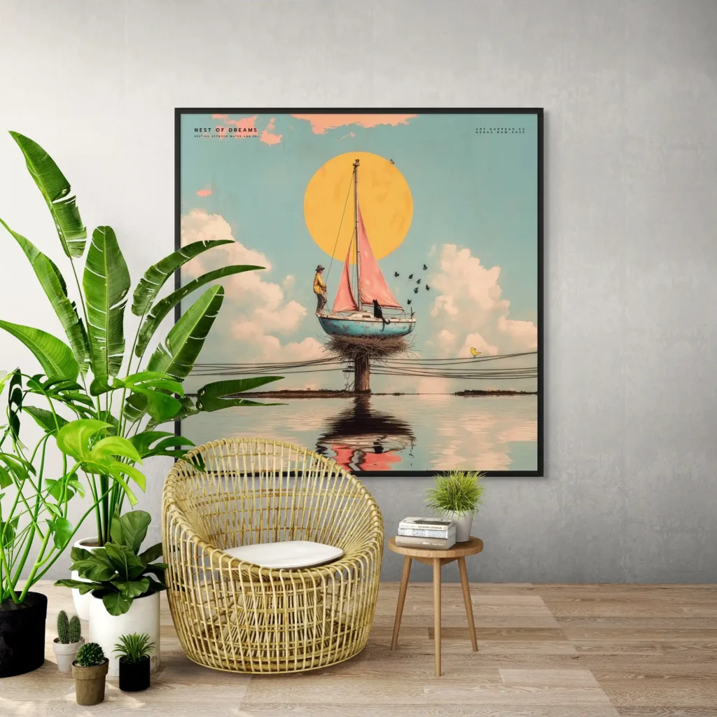 Canvas “Nest of dreams” Canvas  - 1